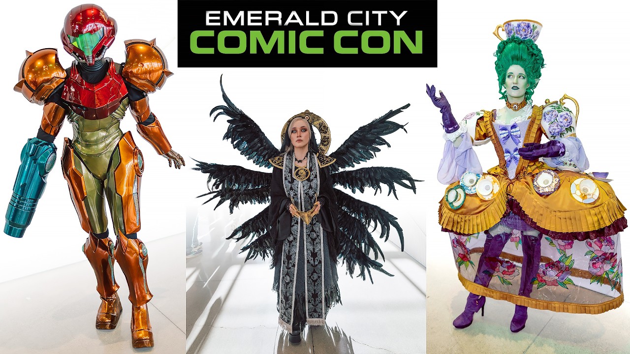 Emerald City Comic Con 2026 - Кинематографический косплей-музыкальный клип - Seattle Comic Con - ...
