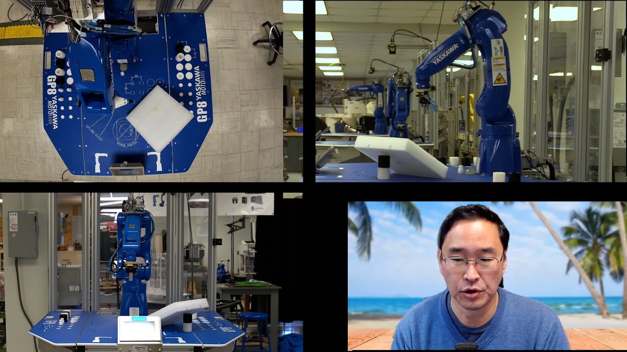 Создание пользовательской системы координат Yaskawa YRC1000