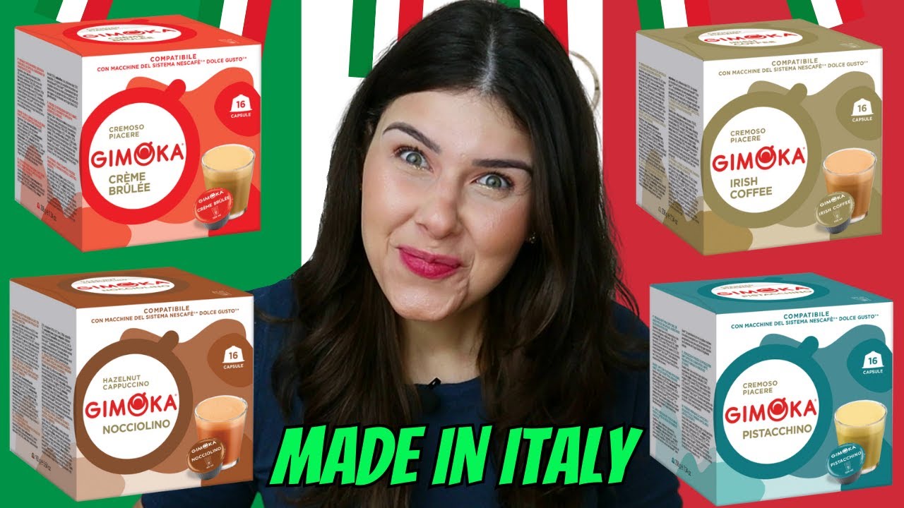 NOVAS CÁPSULAS GIMOKA: CRÈME BRÛLÉE, AVELÃ E CAFÉ IRLANDÊS - Compatíveis com Dolce Gusto