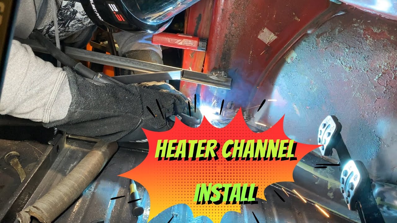 VW Bug Heater Channel Install