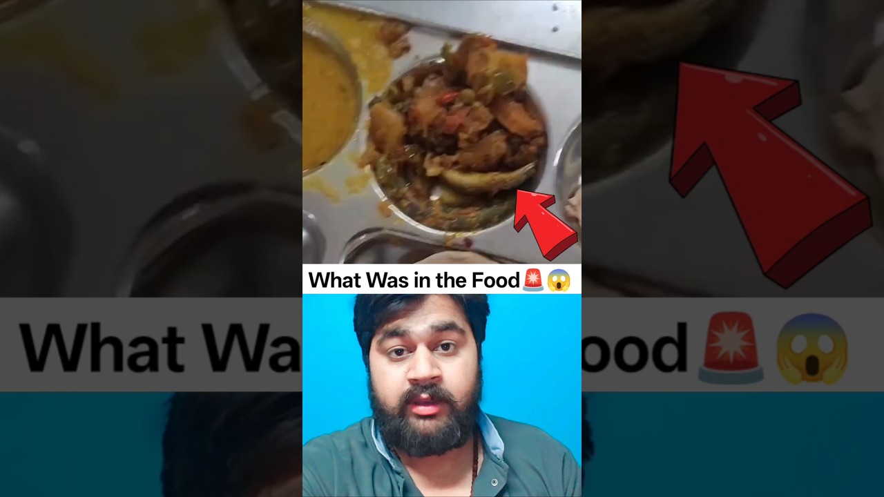 What Was in the Food #shorts #lizard #bhopal #food #shortsfeed #factvivan103 #ytshorts #viral #yt