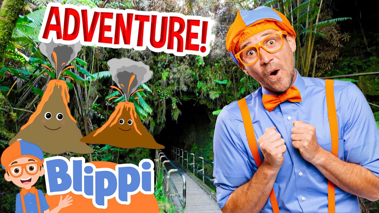 Blippi's Volcano Adventure | Fun Learning for Children | Educational Videos for Kids