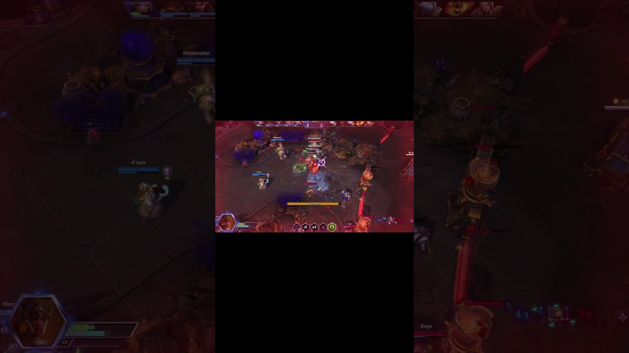 ВЕЧНАЯ ССОРА ИЗ ЗА ХИЛА #heroesofthestorm #hots #blizzard #moba #gameshorts #gamingfails #wtfmoment
