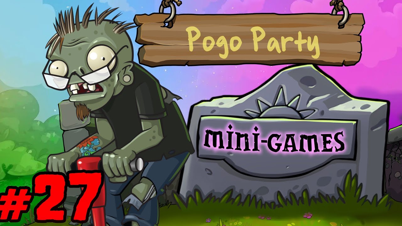 Plants vs. Zombies Replanted: MINI-GAMES: Pogo Party