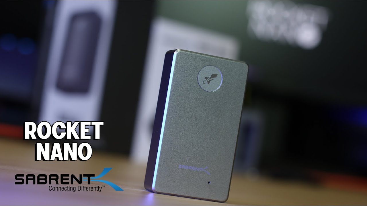 No Thermal Throttling - Sabrent ROCKET NANO Ext. SSD