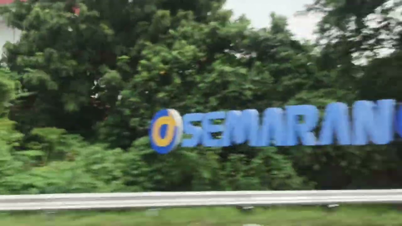 melewatI JALAN TOL BANYUMANIK SEKSI ABC #semarang #jalantol #lalulintas