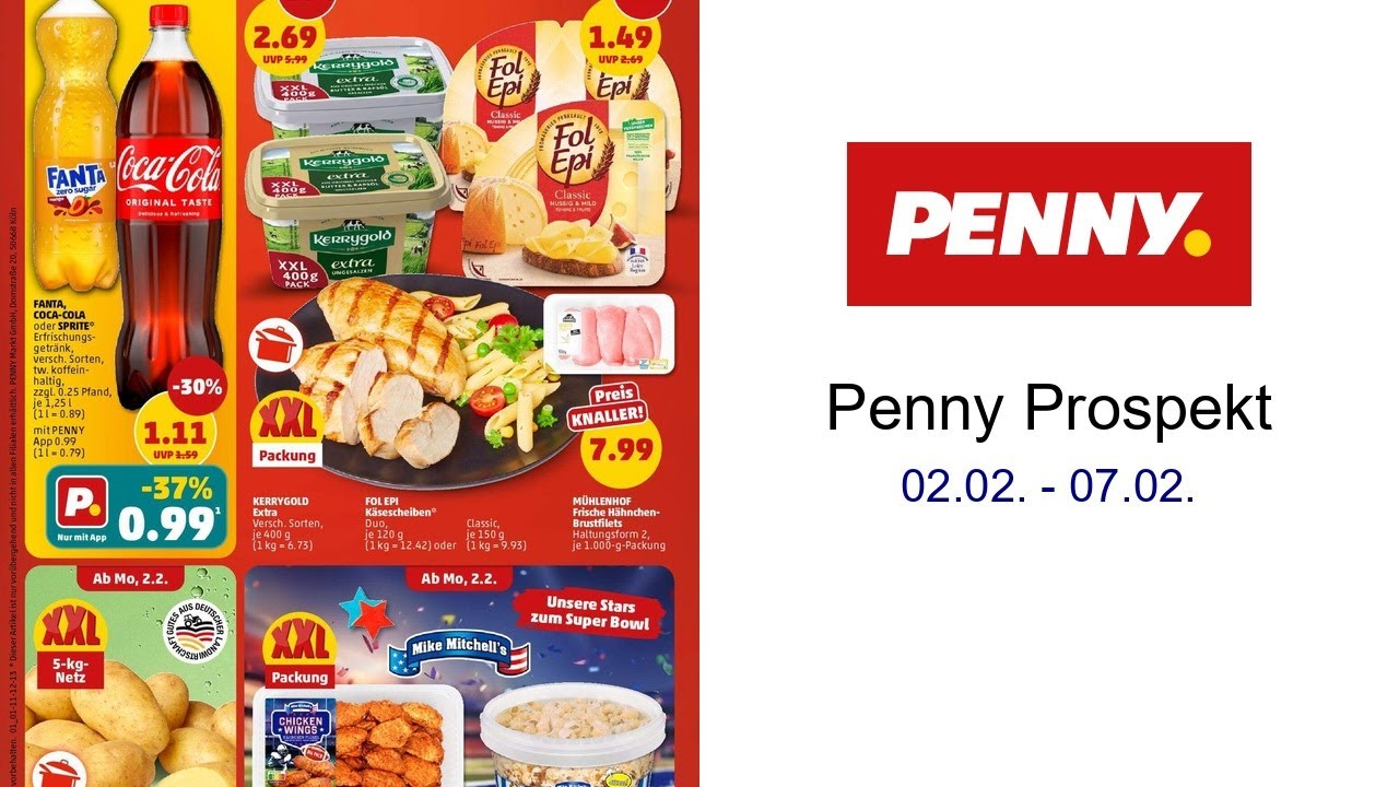 Penny Prospekt   02.02. - 07.02.