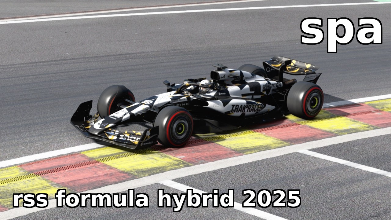 HOTLAP SPA | RSS Formula Hybrid 2025 | Assetto Corsa