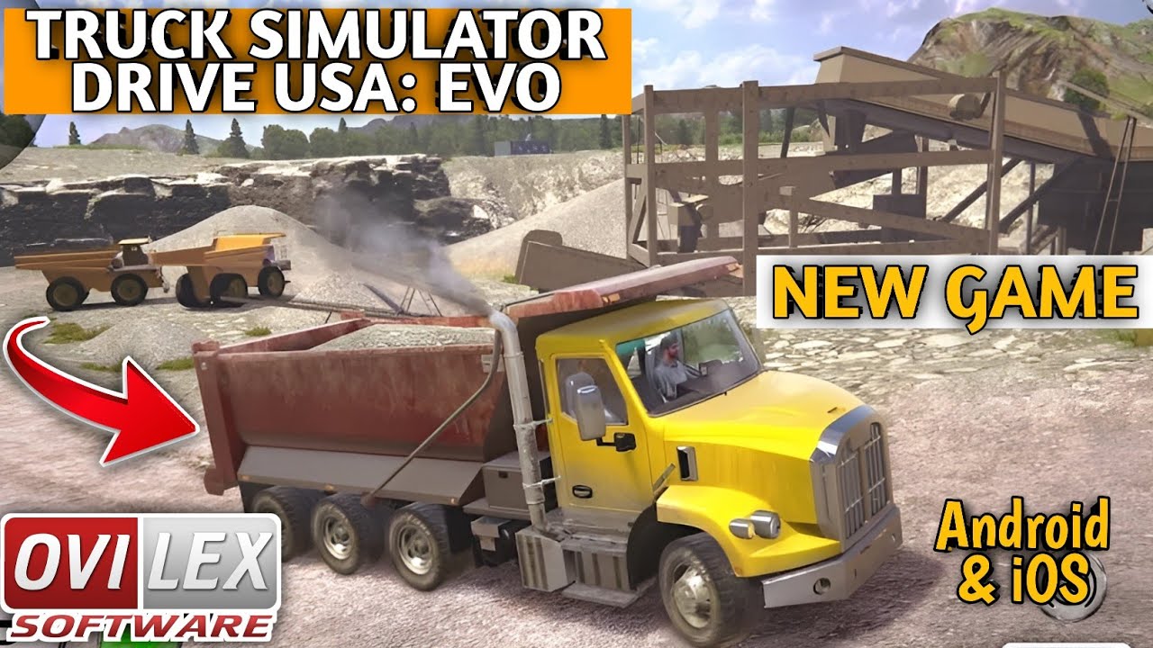 🚛🚀 TRUCK SIMULATOR DRIVE USA: EVO HAS FINALLY ARRIVED! 🤯 FIRST LOOK GAMEPLAY (BETA)