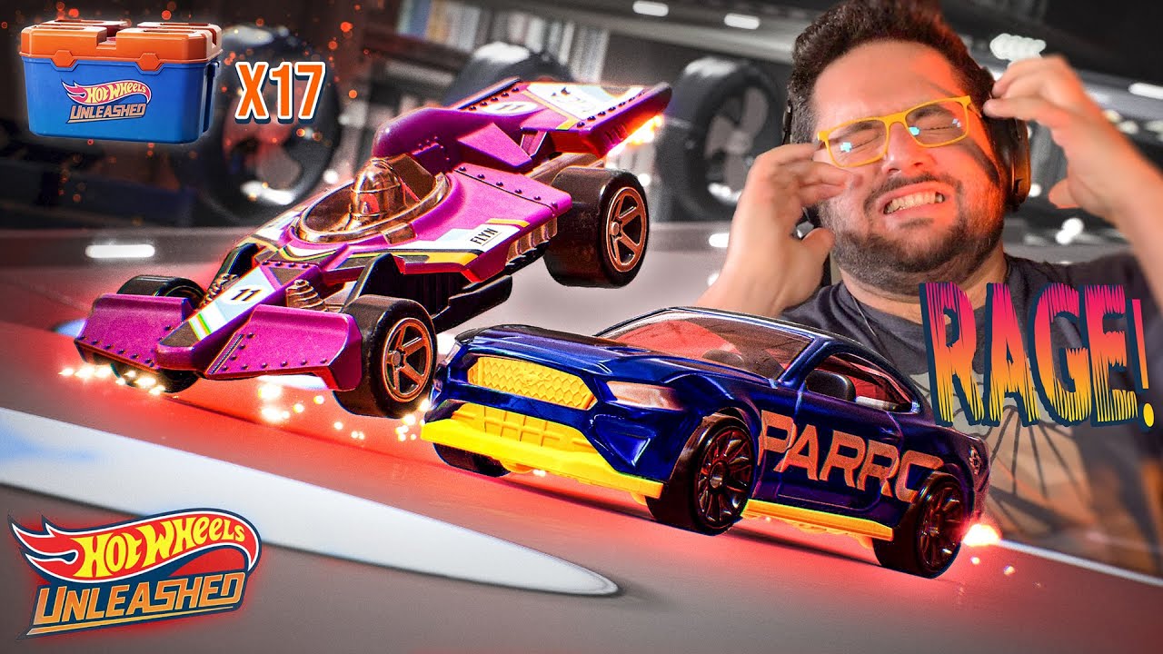 17 lootbox + course INTENSE de BOSS | Hot Wheels Unleashed