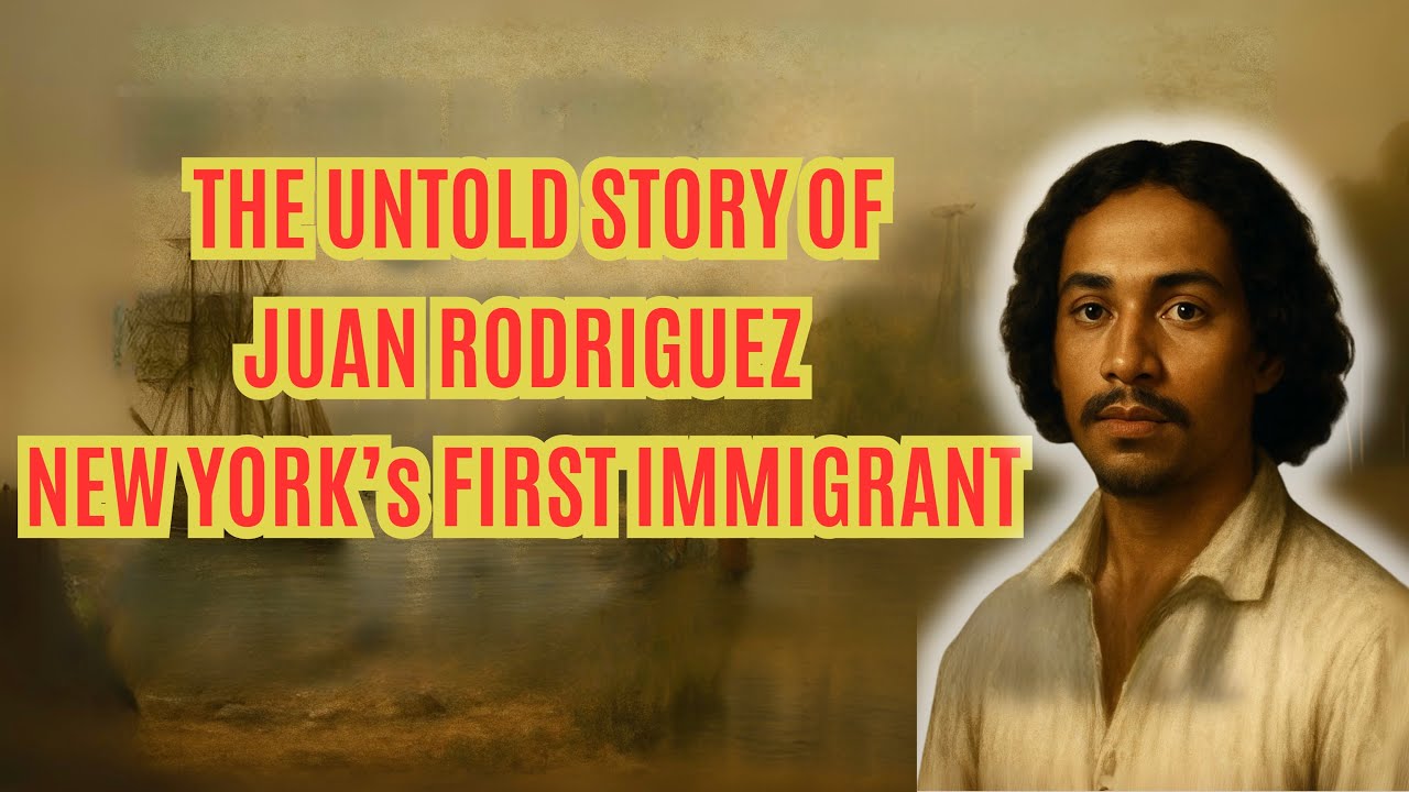 The Untold Story of New York's First Immigrant: Juan Rodriguez. 
