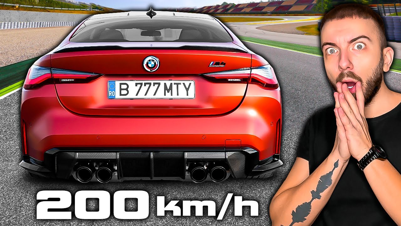 0-200km/h cu BMW M4 Competition *m-am speriat*