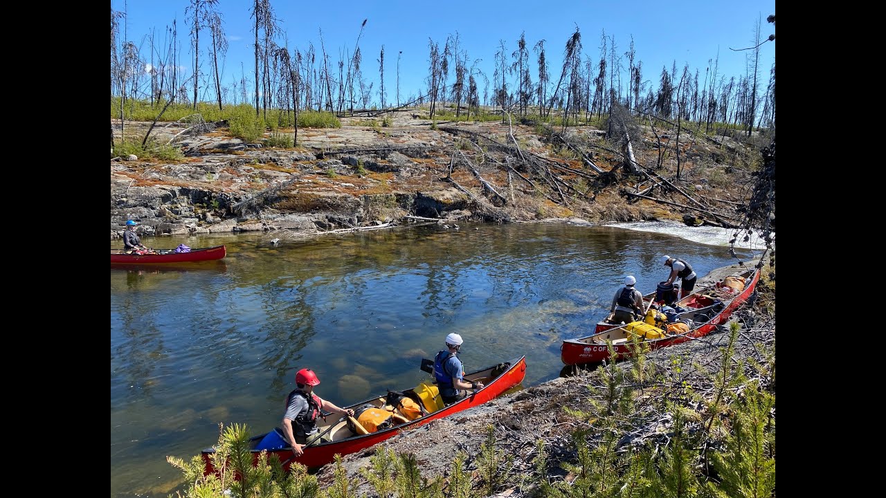 Canoeing Cameron River, Northwest Territories with Jackpine Paddle