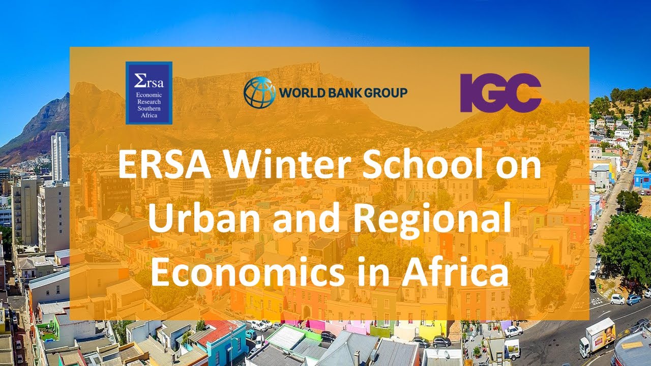 Winter School on Urban and Regional Economics in Africa: Contemporary Urbanization in Africa