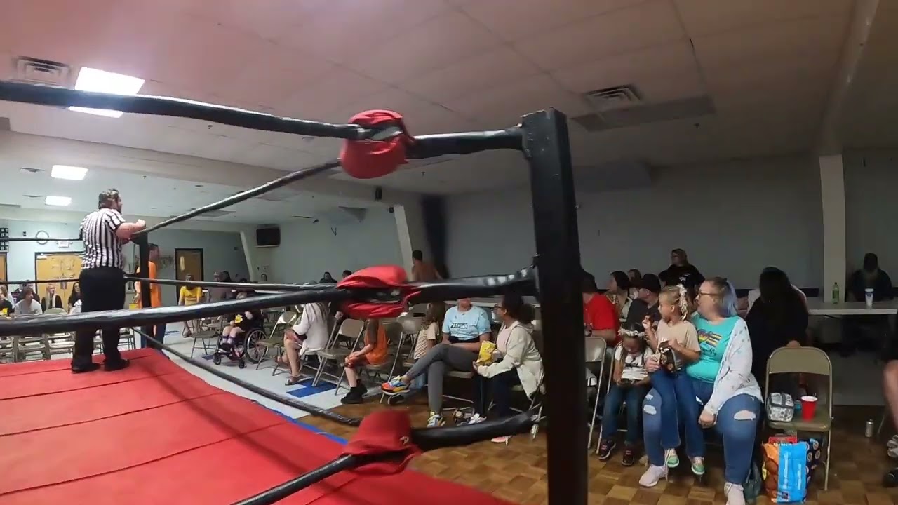 Madi Monarch VS Chris Exodus 6/18/2023 CHWA-Cottage Hills Wrestling Alliance.