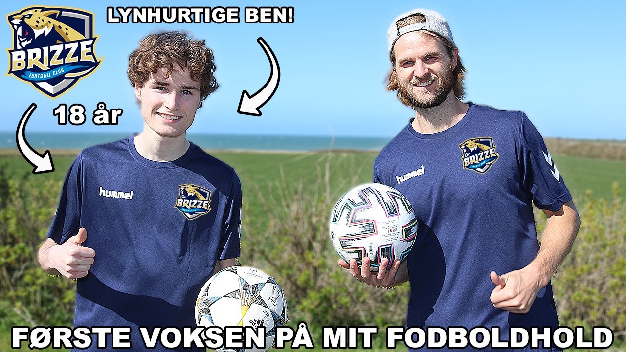 F&Oslash;RSTE VOKSEN I MIN NYE FODBOLDKLUB! (BRIZZE FC)