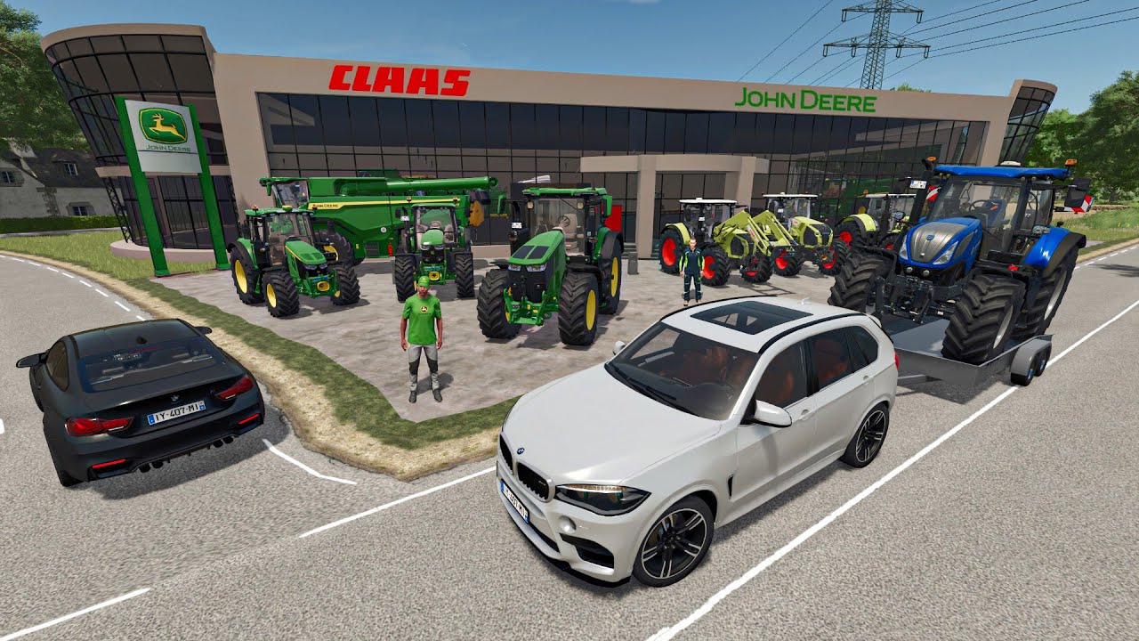 Je Visite 3 Concessions pour Choisir mon Prochain Tracteur | Farming Simulator 25 Roleplay