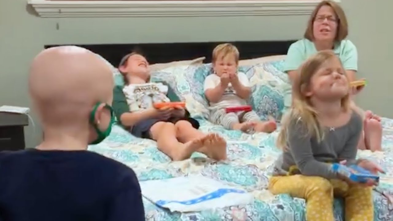 Su familia creía que estaba en el hospital pero entonces entró en el cuarto