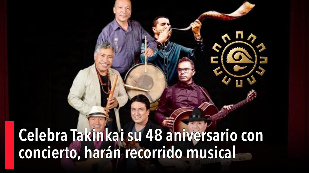 Celebra Takinkai su 48 aniversario con concierto, harán recorrido musical