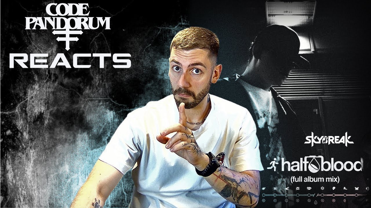 Is COLOUR BASS stuck?! | Code: Pandorum reacts to Skybreak - Half Blood (Full Album)
