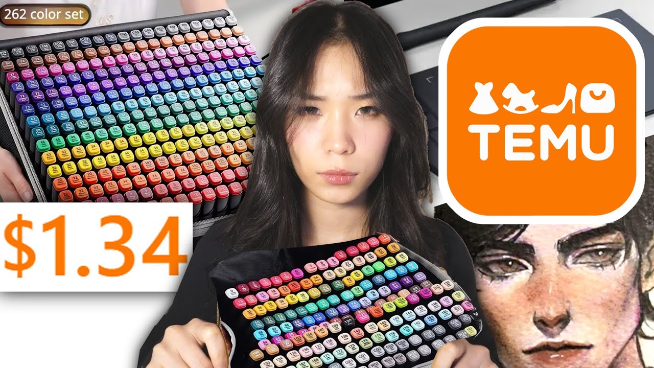ROASTING TEMU'S CHEAP ART SUPPLIES