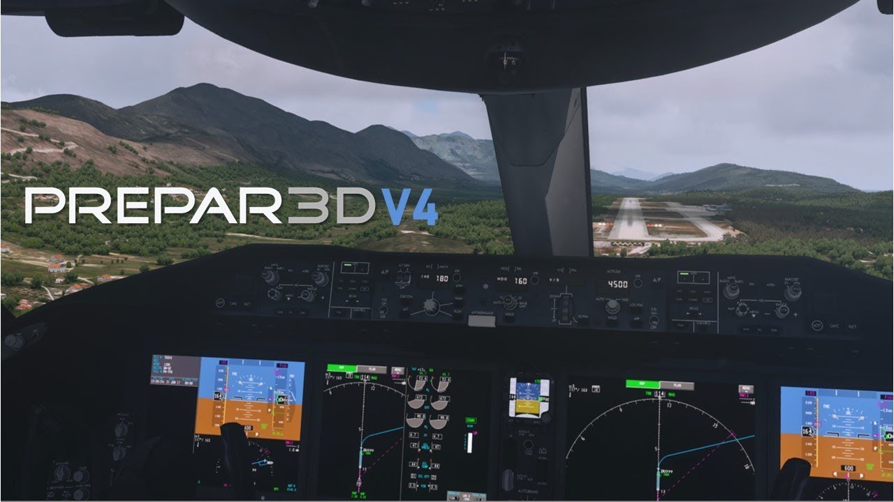 [P3Dv4.2] NEW QualityWings 787 Landing at ORBX Dubrovnik