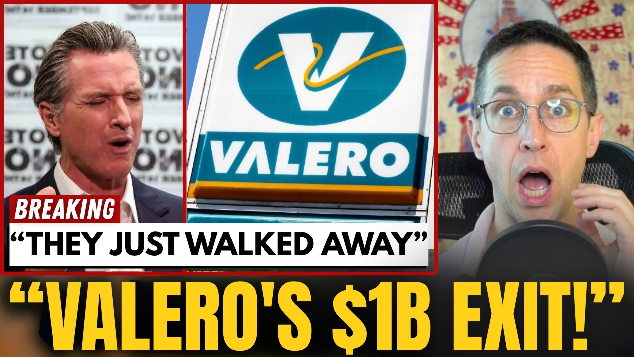 Valero's CEO FINALLY Speaks On Abandoning California - 'The Most Difficult Place In America'
