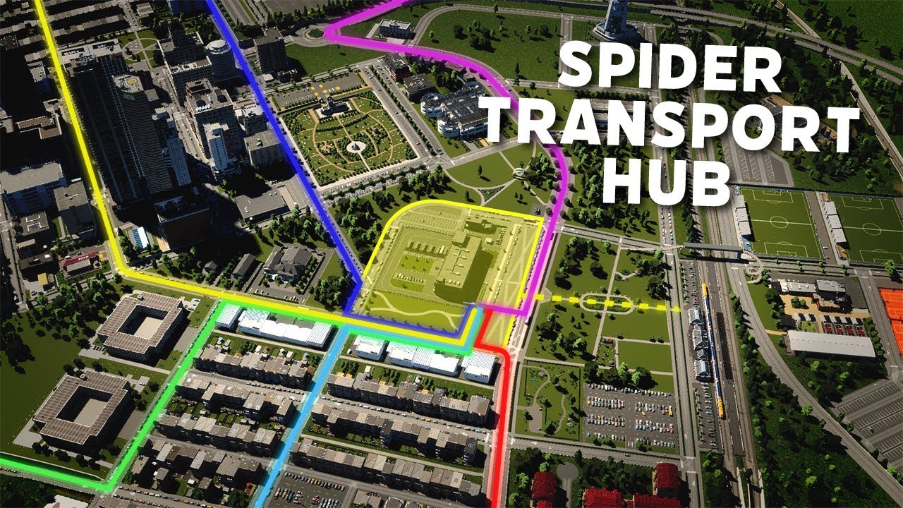 This New Transport Hub Handles SO MANY Passengers! | Cities Skylines 2