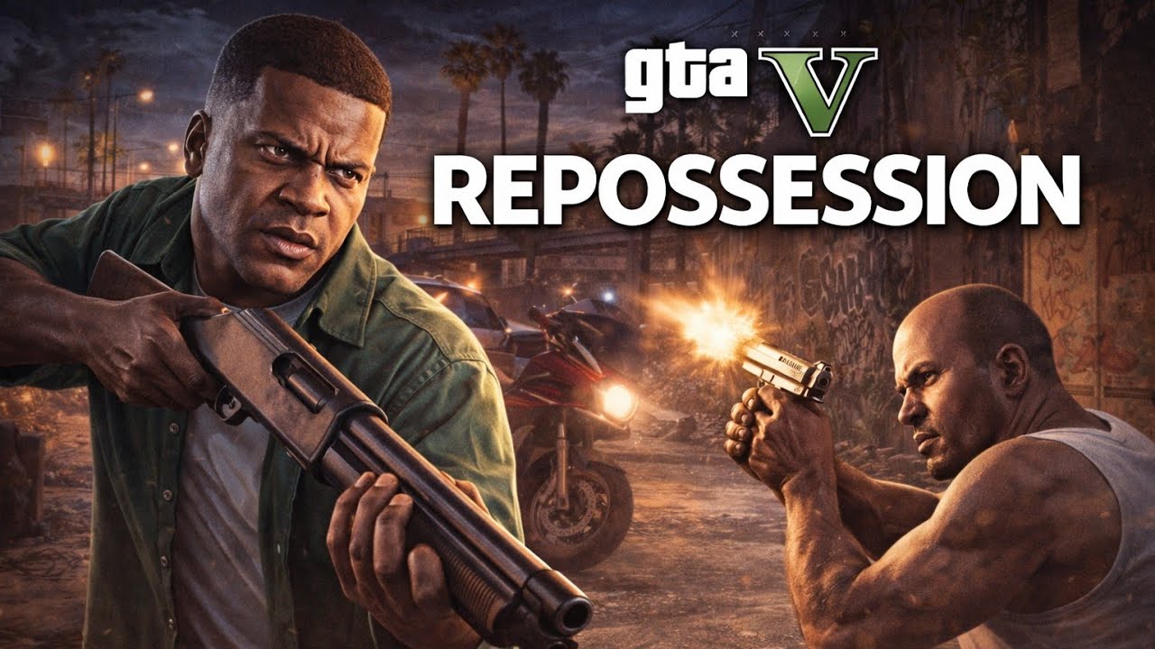 GTA 5 REPOSSESSION Mission 🔥 | Franklin & Lamar Gameplay PS5 | Dragon Sunil (Hindi)