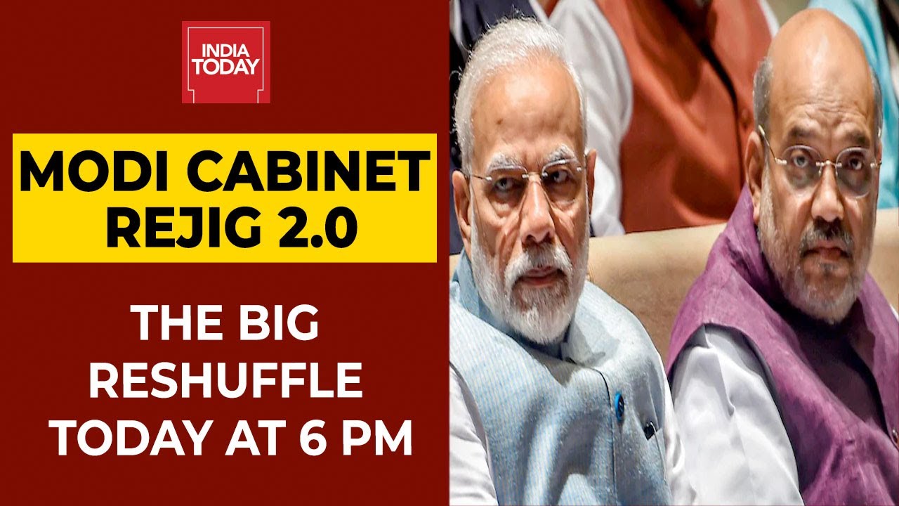 Modi 2.0 Cabinet Rejig: The Big Reshuffle In PM Modi-Led Union Cabinet Today At 6 PM | Breaking News