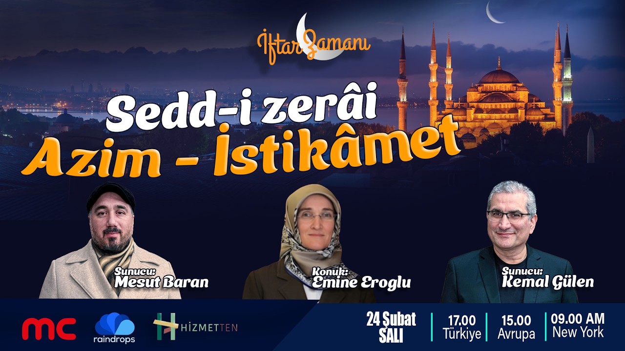 CANLI | 6. GÜN | İFTAR ZAMANI  