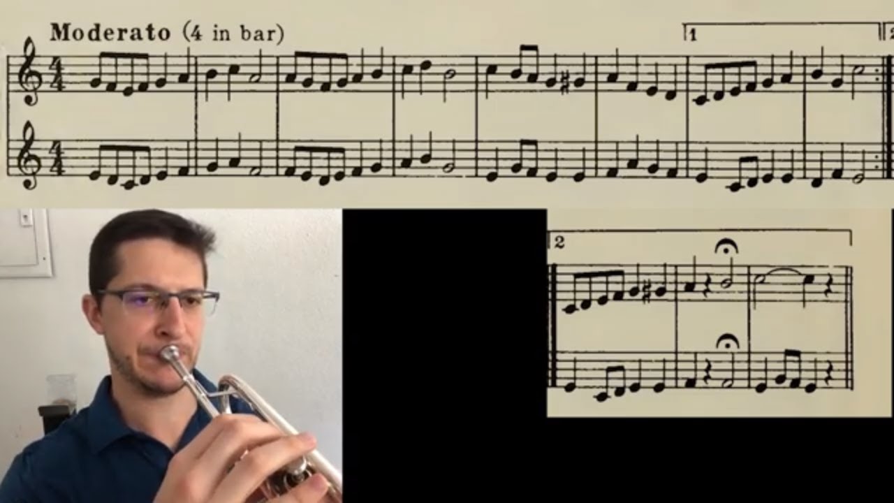 Amsden Trumpet Duet #4 | Play Along