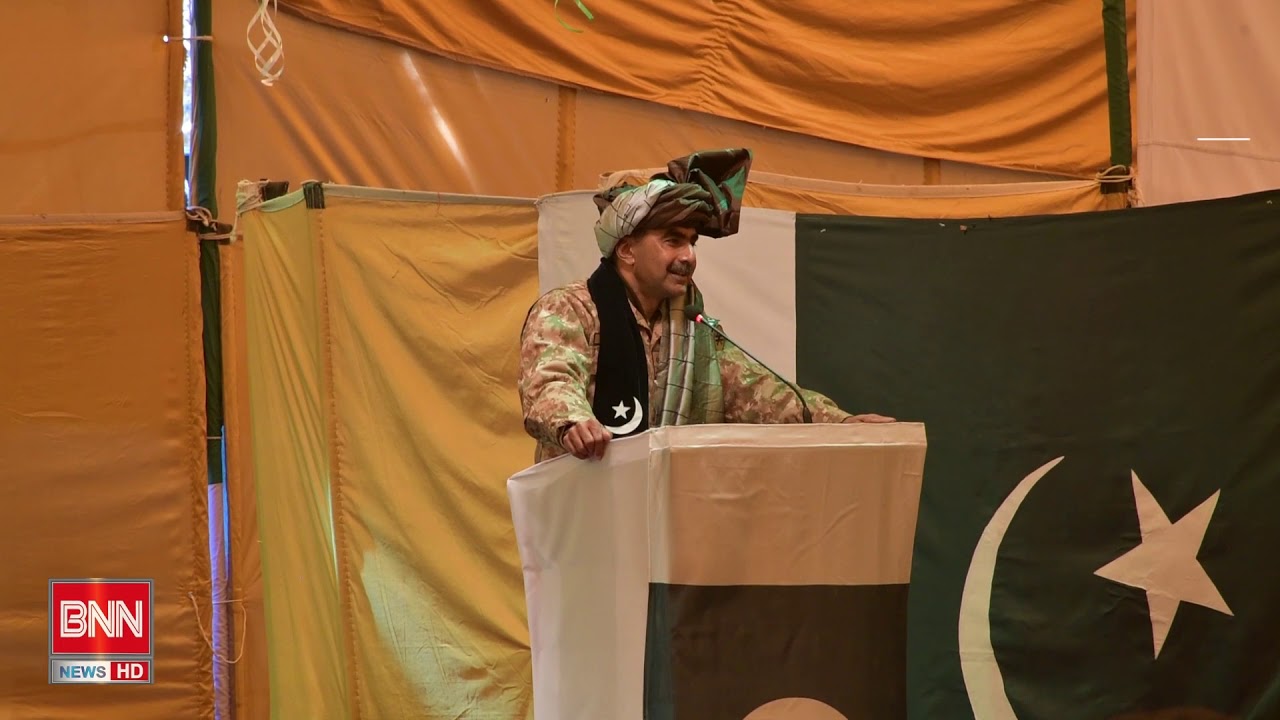 Commander Southern Command Lieutenant General Sarfraz Ali dabang talk against india |2020| | Ziart|
