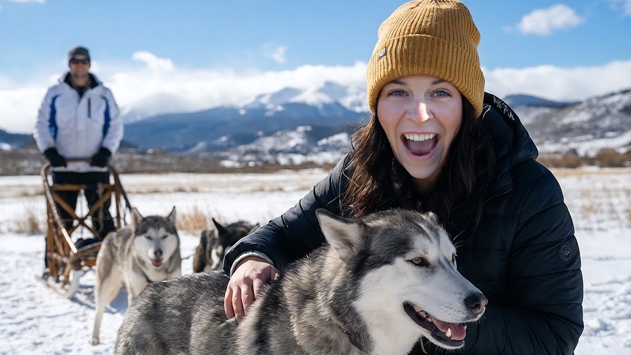 Dog Sledding Through the Colorado Mountains