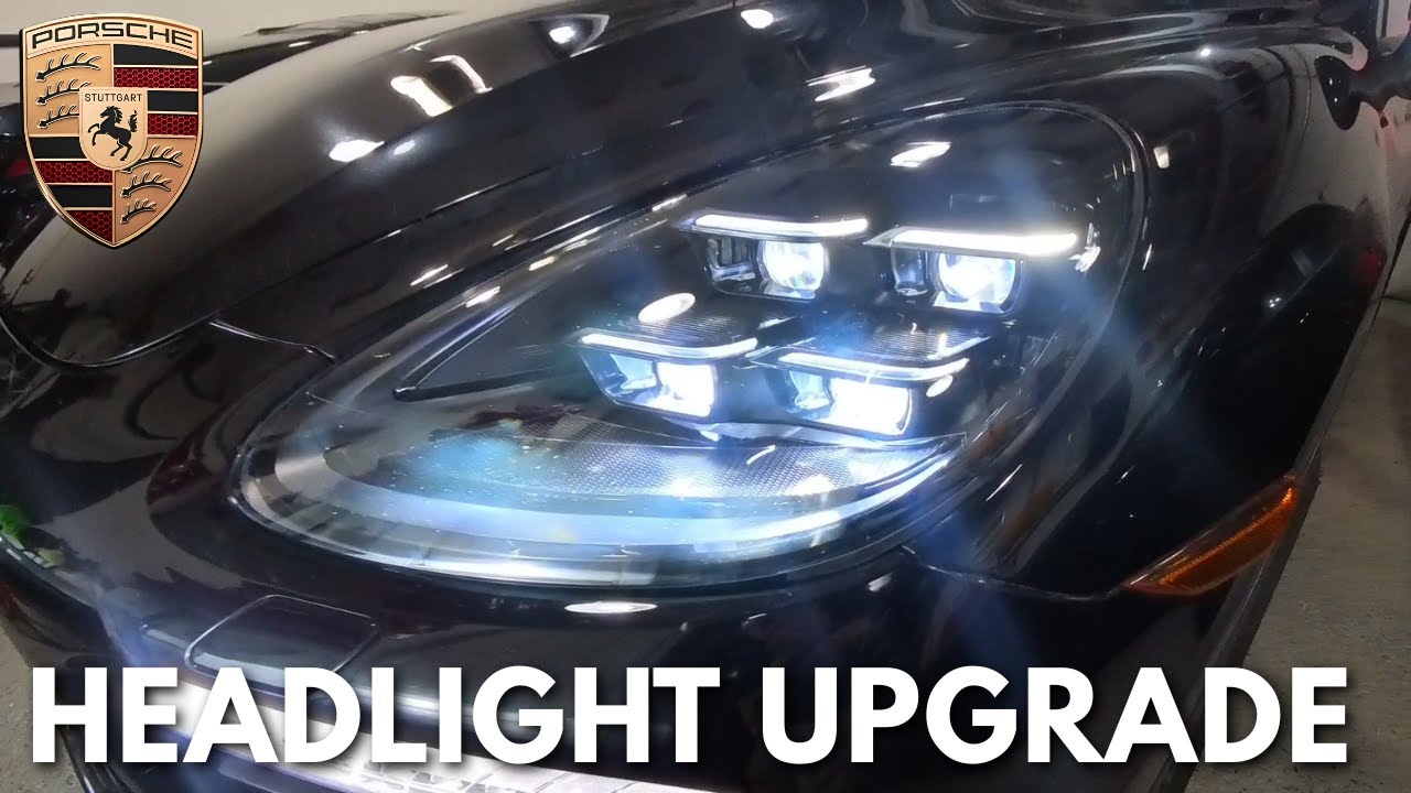 Transform Your Porsche Cayenne By Upgrading Old Headlights To 2024 Style