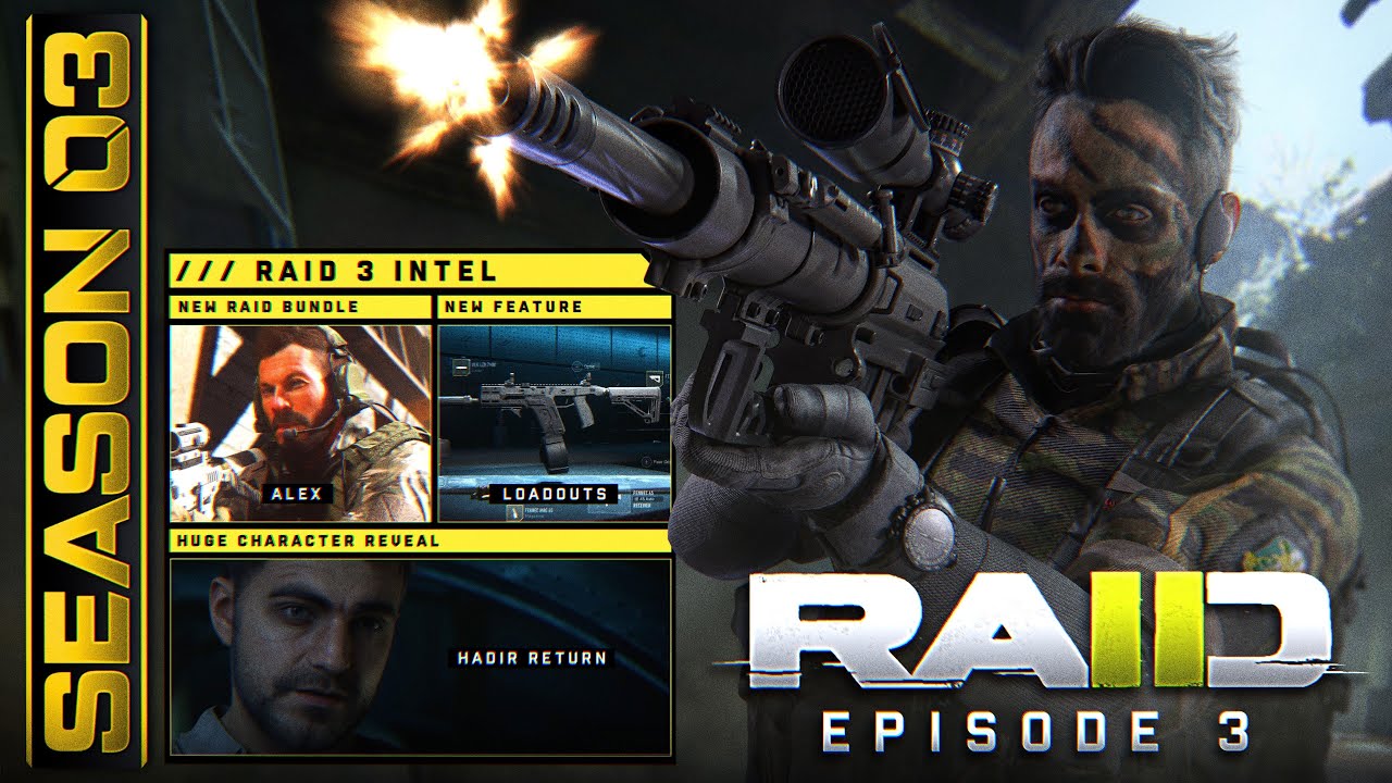 NEW Modern Warfare 2 Raid Episode 3 Reveal & Gameplay | FREE Alex Operator, Camo & Loadout Update!