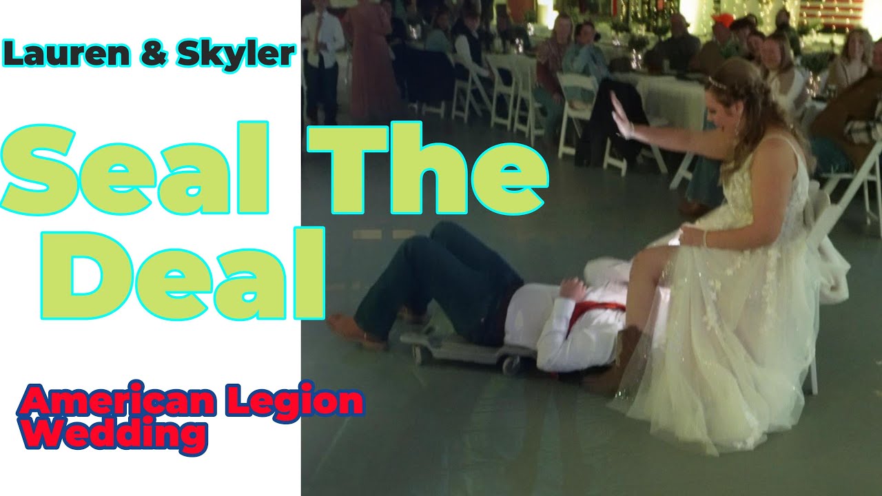 Lauren & Skyler American Legion Wedding Skyler Seals The Deal 