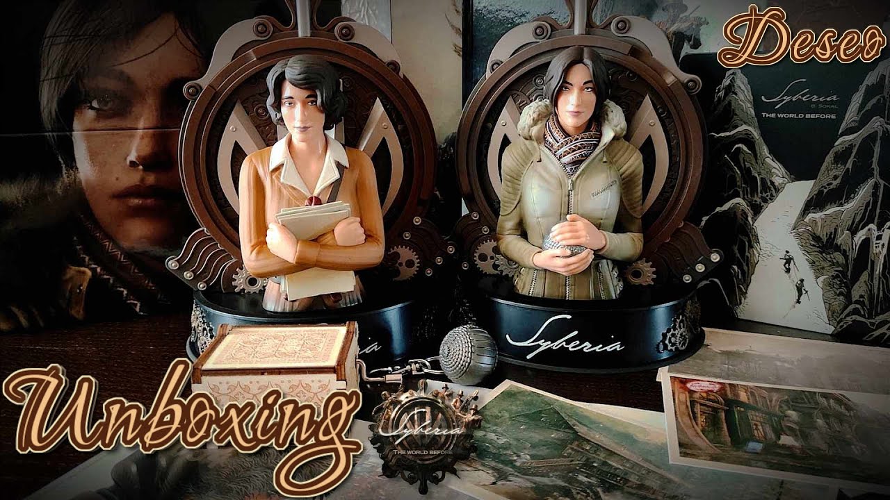 Unboxing Syberia: The World Before Edycja Kolekcjonerska ! | #syberiatheworldbefore