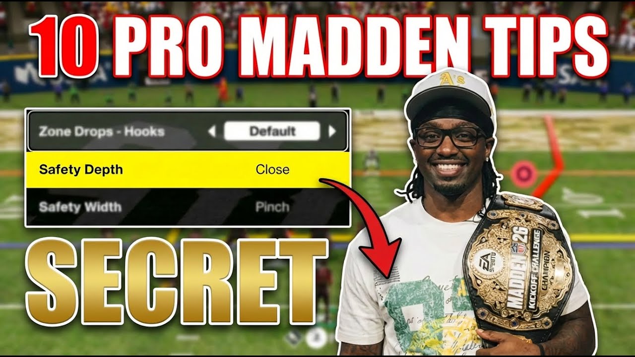 10 СЕКРЕТНЫХ профессиональных советов, чтобы ДОМИНИРОВАТЬ в Madden 26!