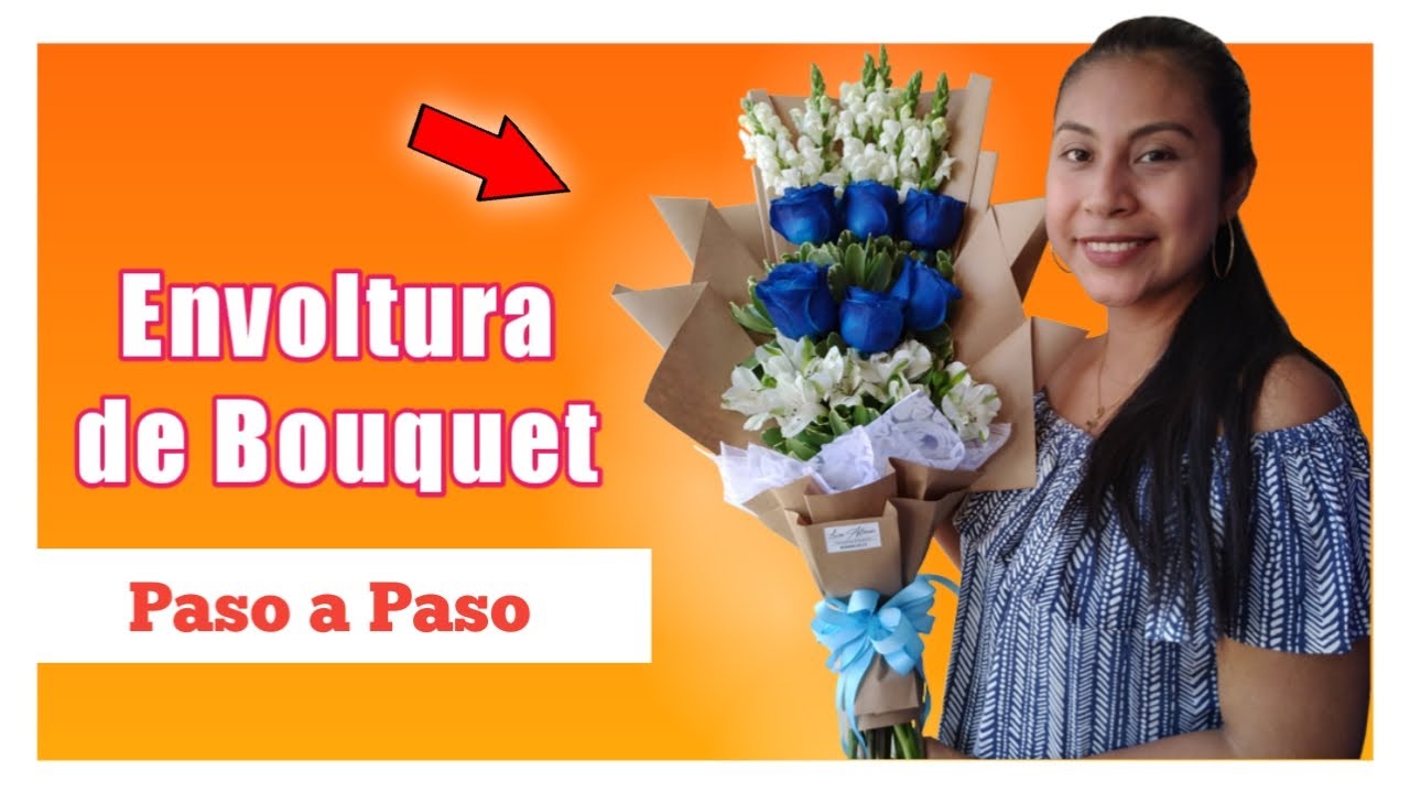 👉 Como ENVOLVER un RAMO #2 Envoltura de papel KRAFT