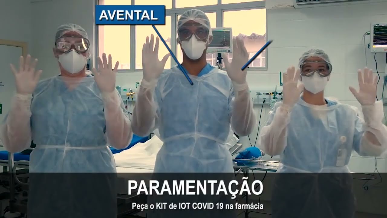 Passo a passo da Intubação Orotraqueal (IOT) em paciente COVID 19 | hospital de referência HGESF