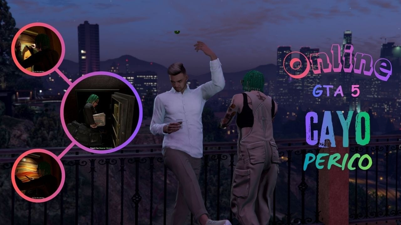 GTA 5 Online - Cayo Perico Heist Solo ( 2 Painting )