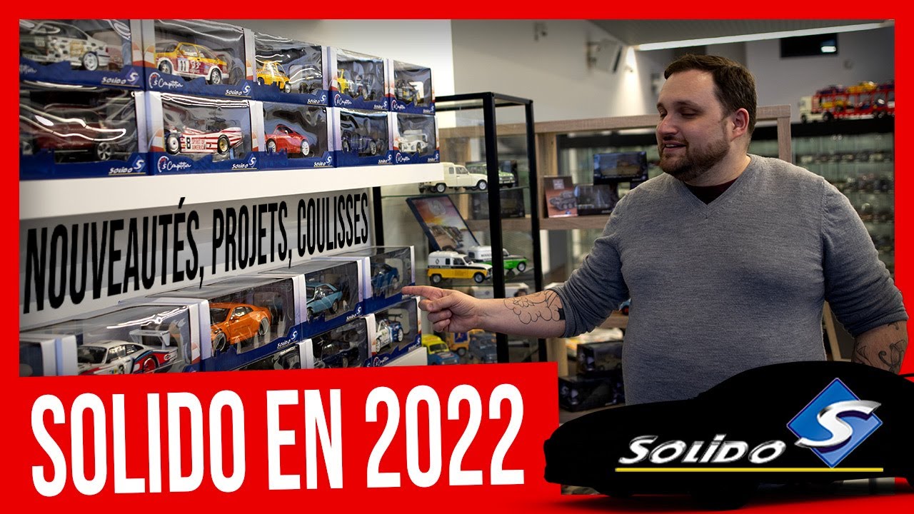 Solido en 2022 : nouveautés, futurs modèles, coulisses...