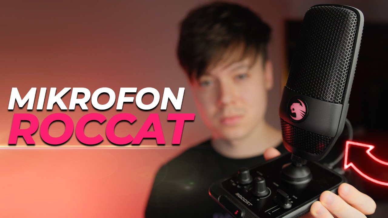 MIKROFON Z CZUJNIKIEM RUCHU? 🤨- Roccat Torch | Test i recenzja