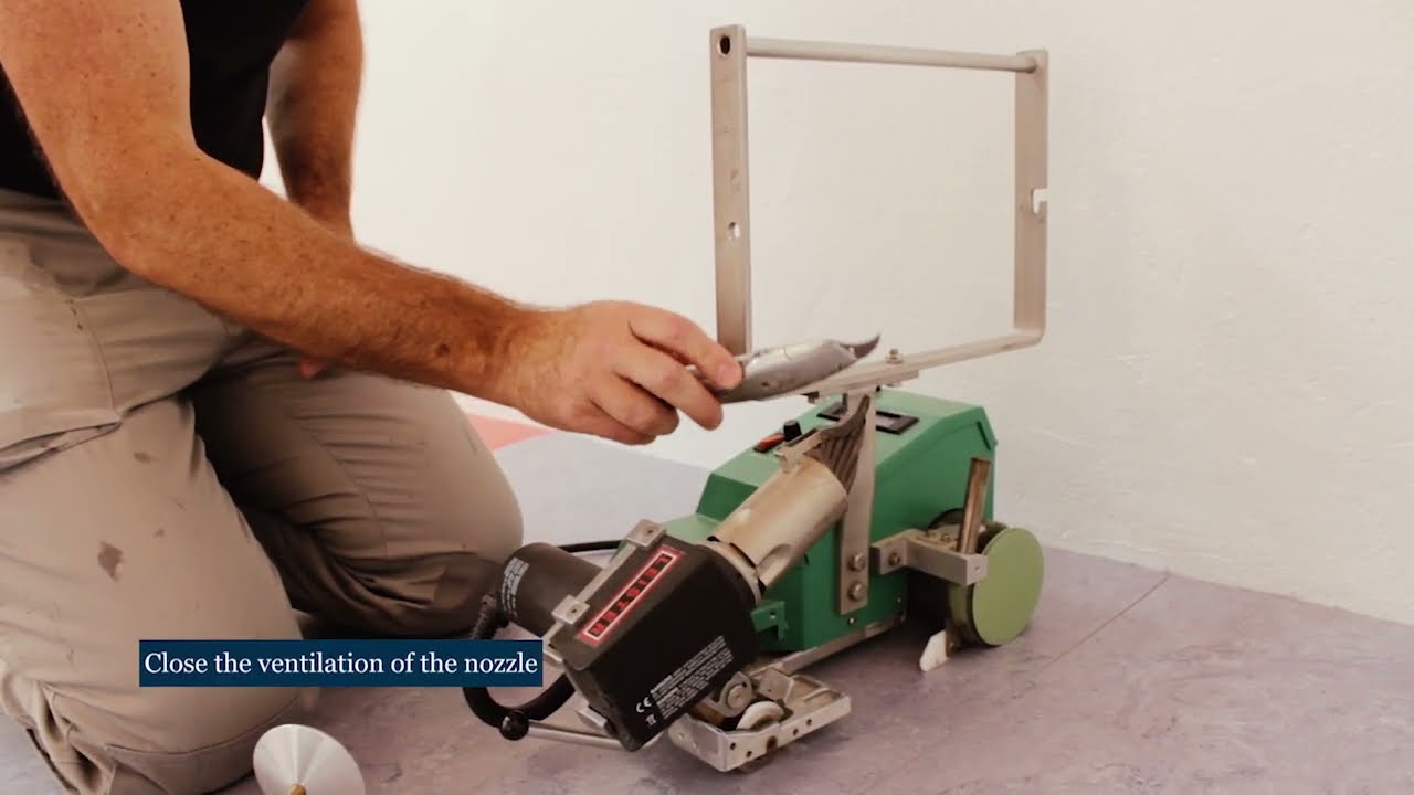 Tarkett Sports Install Series - How to Weld Lino Rods