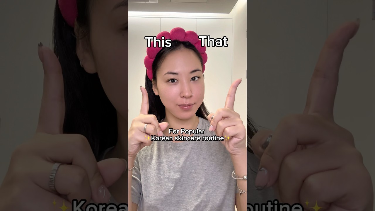 This or That: Viral Korean Skincare Picks!