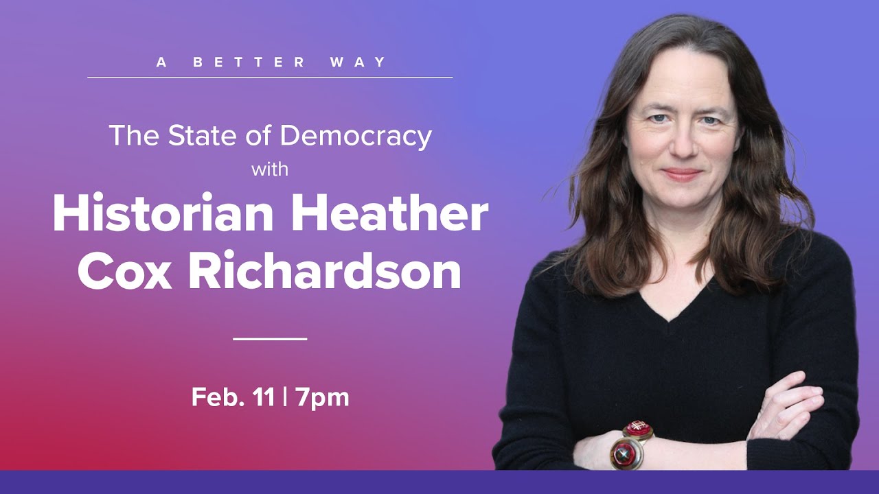 An Evening with Historian Heather Cox Richardson | 2.11.26