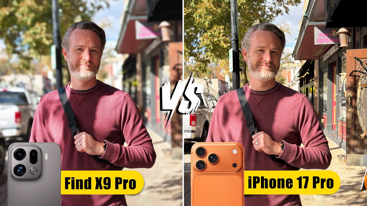 Oppo Find X9 Pro против iPhone 17 Pro