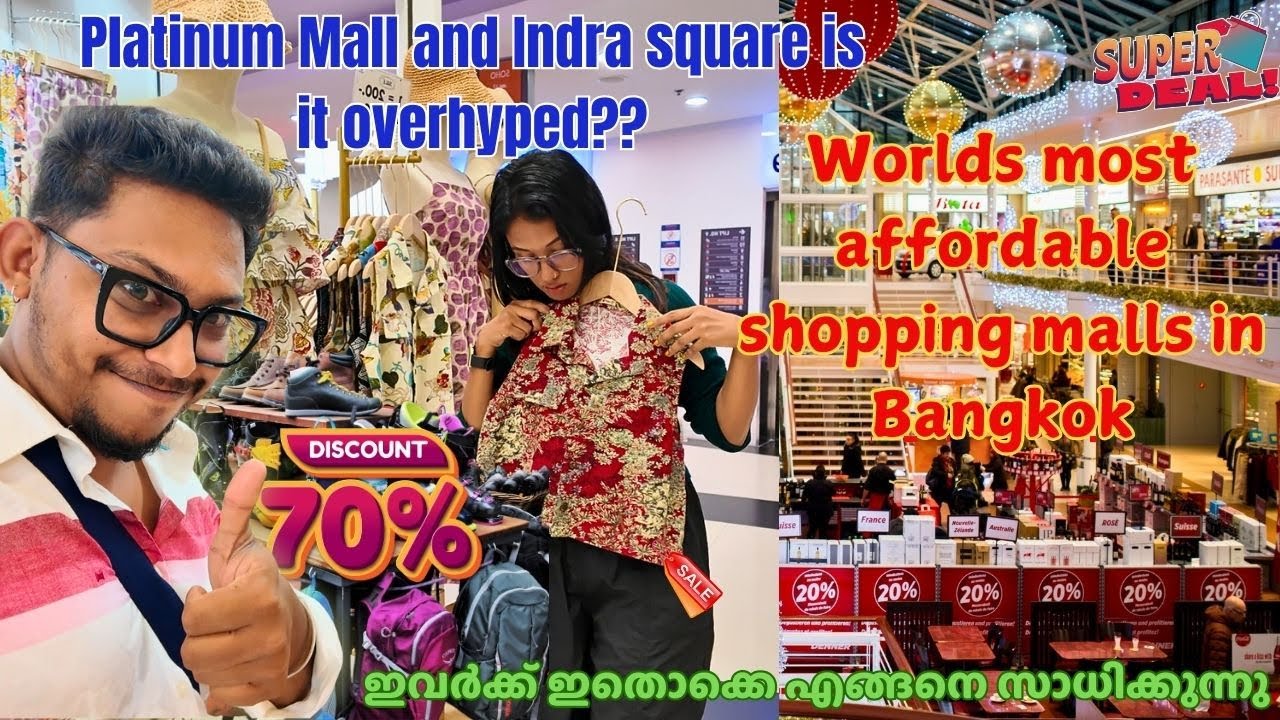 Chinatown, platinum mall, Indra square- Our shopping experience in Bangkok😱🤔