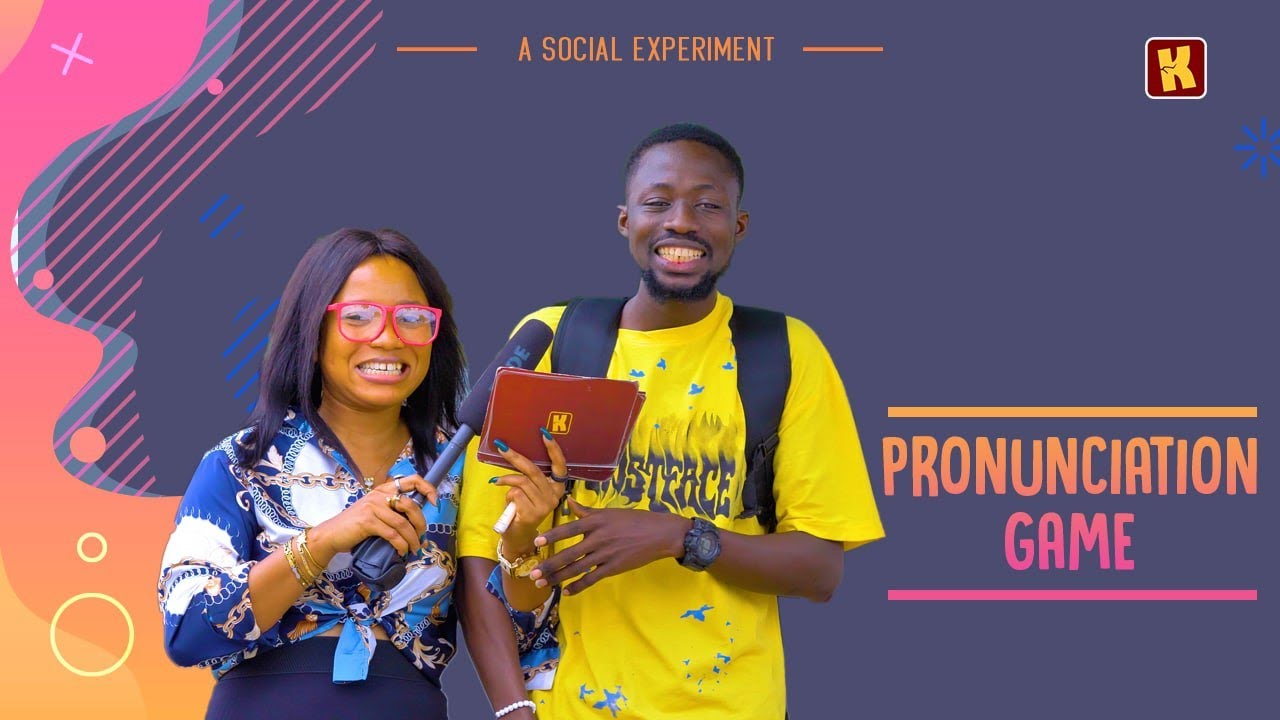 Pronunciation Game | Social Experiment